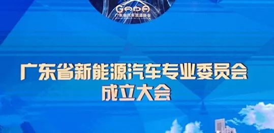 广东新能源汽车专业委员会成立，闪电个车创始人任副主任
