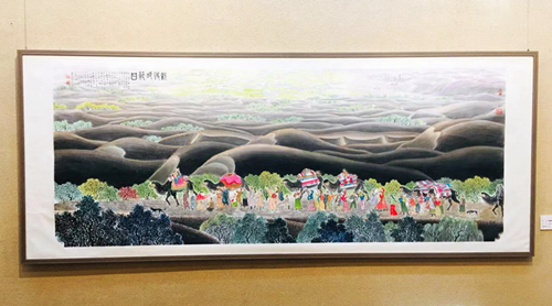 《丝路放歌》黄名芊先生专题画展在广州举办 广州资讯 第3张