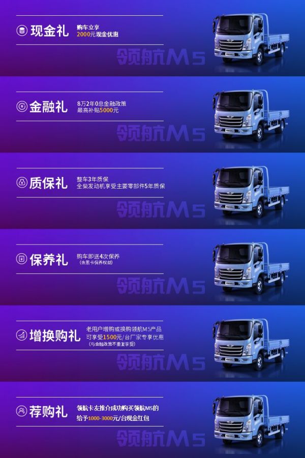 型格绽放 领势而上 福田领航M5轻卡全国耀世发布 汽车频道 第7张
